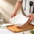 Curved Square Household Serving Plate